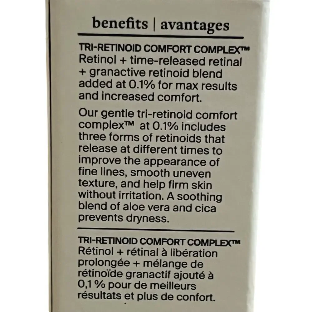 Cocokind 0.1 Retinol Gel Beginner + Gentle Bunny Face Razors Bundle New